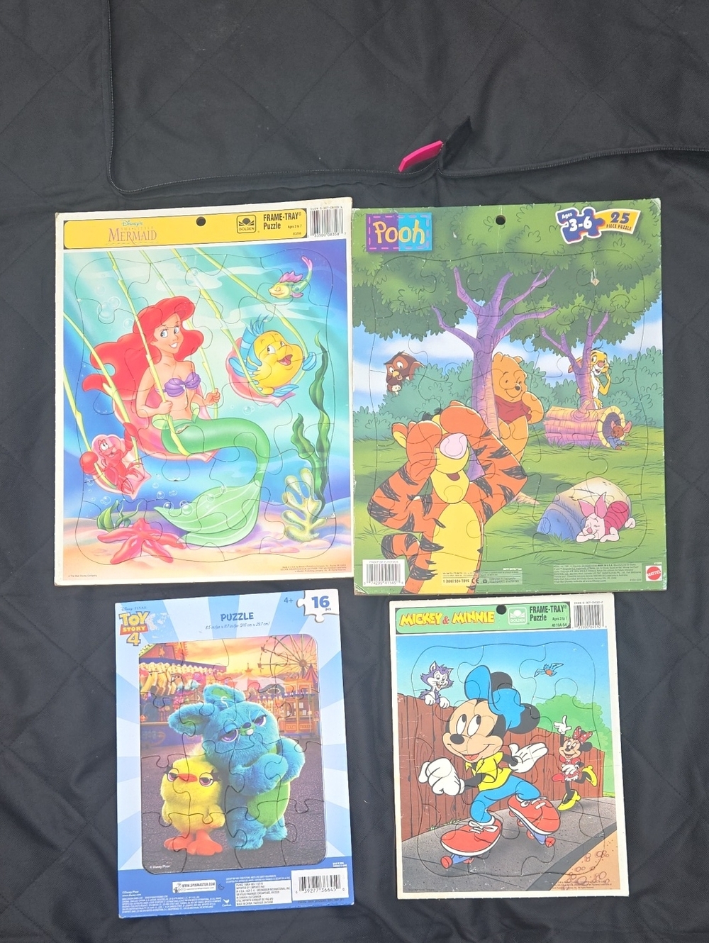 Set of 4 Disney Puzzles
